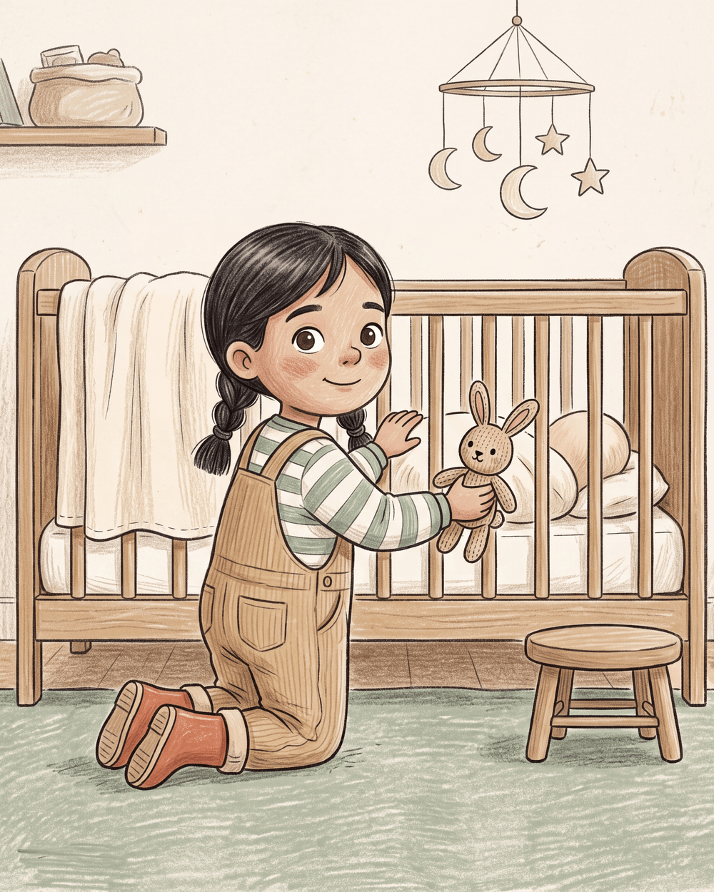 Cover of Room for One More — a storybook in the Relatable Realistic Kid style.