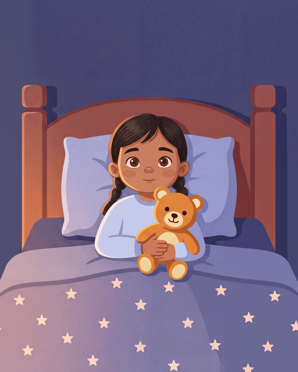 Cover of My Little Everything — a storybook in the Quiet Bedtime Lullaby style.