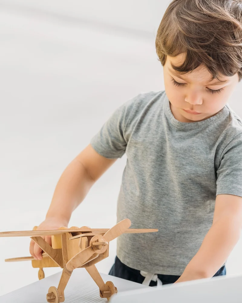 Photograph example for ages 3–6+, boy.