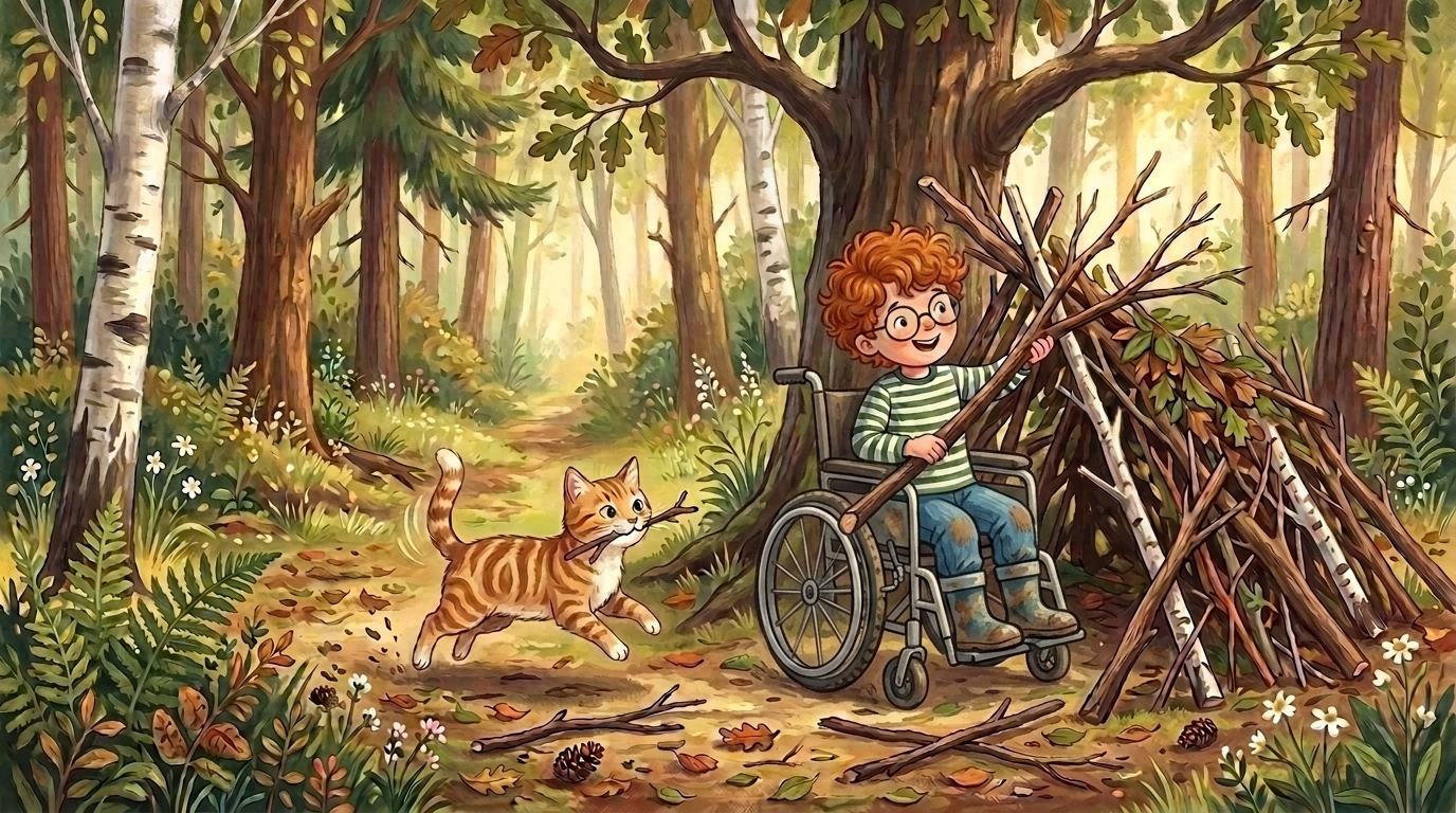 The child now uses a wheelchair